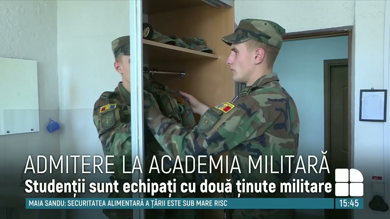 Au ales să slujească patriei. Zeci de absolvenţi au depus actele la Academia Militară