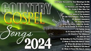 Old Country Gospel Songs Of All Time (With Lyrics) - Most Popular Old Christian Country Gospel 2024