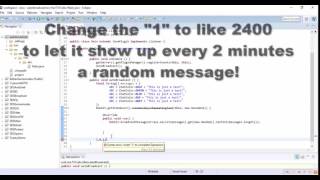 Bukkit Plugin Speed-coding #2 [AutoBroadcast]