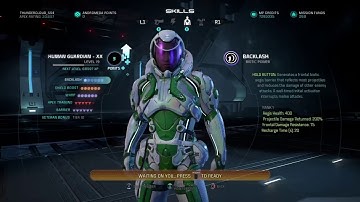 Mass Effect Andromeda human guardian build guide