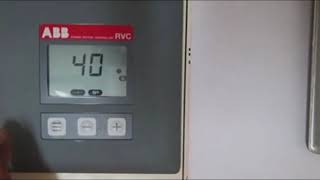 ABB RVC EP2ABB RVC MANUAL SET MODE
