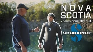 Video: Scubapro Semidry Wetsuit Nova Scotia 7,5 mm Caballero