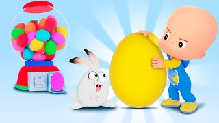 Balloons, Alphabet and Surprise Egg Machine | Learn with Cuquin