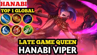 Late Game Queen Hanabi Perfect Gameplay Mobile Legends