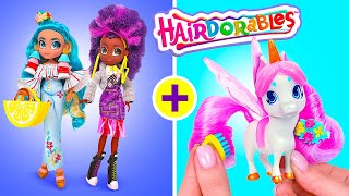 Hairdorables Unboxing! || Trendy Pets And Dolls You Can Brush