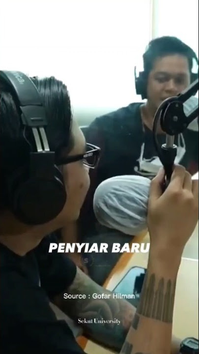 PENYIAR BARU PENGGANTI #gofarhilman DAN #suryainsomnia  ⁉️🤣 #penyiarradio #siaran #siaranradio