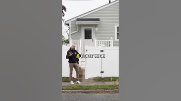 Vinyl Gates: 5-Foot vs. 6-Foot High! #vinylfencegate #vinylfence #pvcfence #pvcfencegate #vinylgate