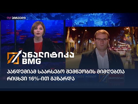 პანდემიამ საარსებო შემწეობის მიმღებთა რიცხვი 16%-ით გაზარდა - სოსო ბერიკაშვილი ანალიტიკაში