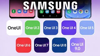 SAMSUNG ONE UI 9 EVOLUTION | ONE UI 1.0 TO ONE UI 9.0 FIRST LOOK