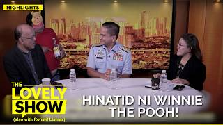 Winnie the Pooh escort” Commodore Jay Tarriela to The Lovely Show
