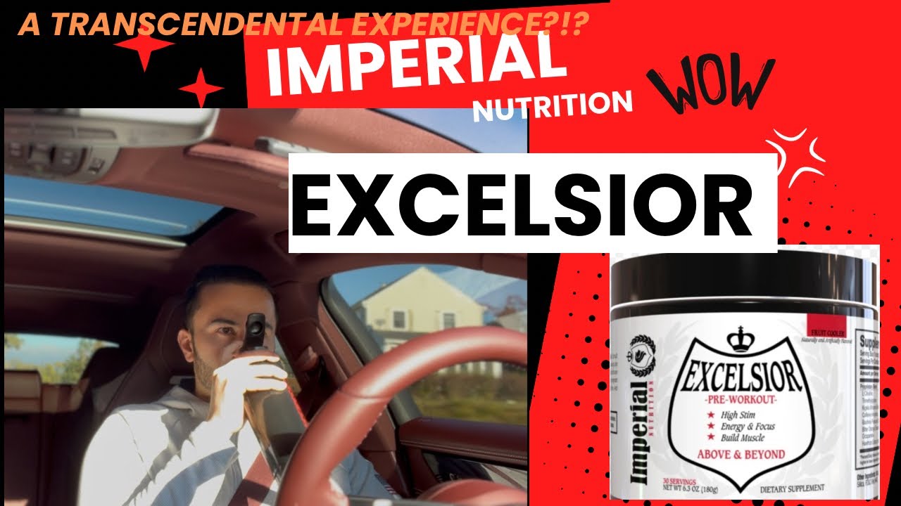 😳🤔 Not sure I want to try this again 🧐🤨 Excelsior Pre Workout Review by Imperial Nutrition