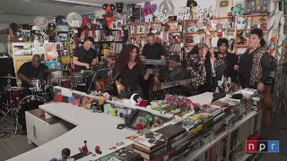 Chaka Khan performs for NPR's Tiny Desk series