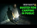 Busted for Camping on Public Property - Lakeland, Florida - February 1, 2023