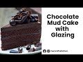 Chocolate Mud Cake with Glazing | Eggless Recipe | Perfect for Chocolate Lovers | HerCraft Kitchen