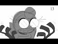 X marks the aardvark animatic