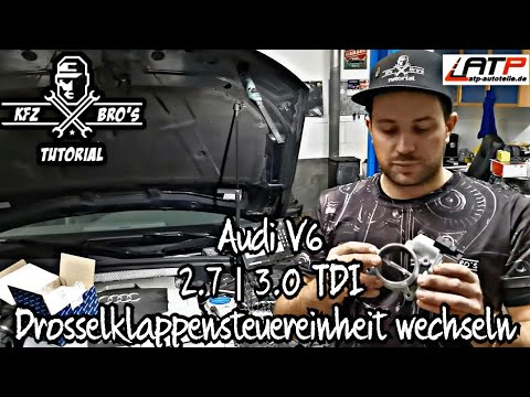 Audi A5 8T A4 B8 | 2.7 3.0 TDI | Drosselklappensteuereinheit J338 wechseln | P0638 | Throttle Body