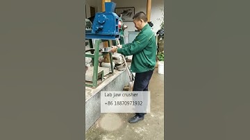 Lab jaw crusher