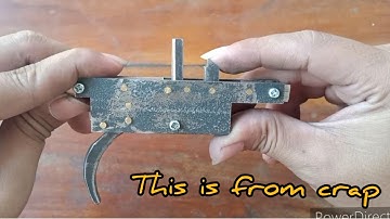 Homemade vsr zero trigger. Make VSR trigger set from CRAP