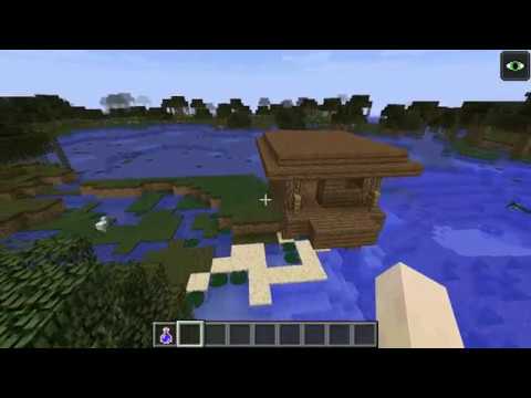 Minecraft 1.12.2 Seed 049: Double witch hut at spawn - YouTube