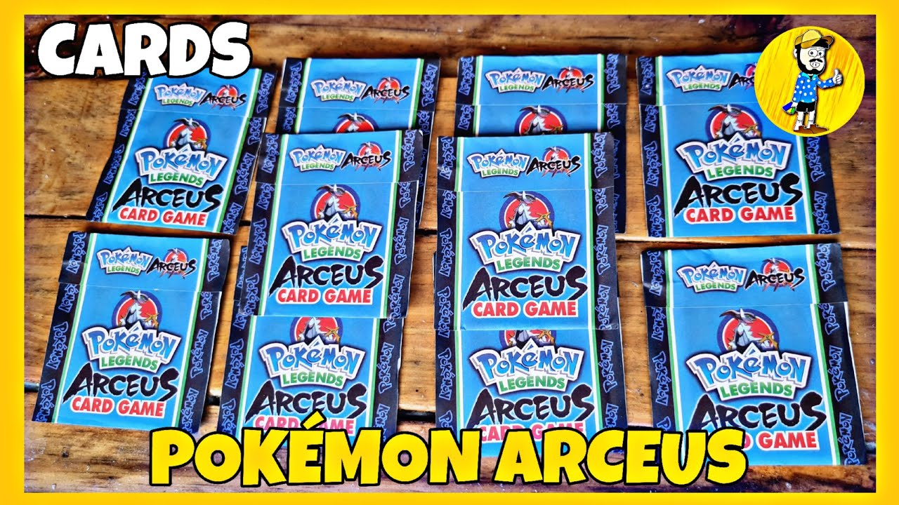 pokemon legends arceus game card ABRINDO 10 PACOTES DE CARDS POKÉMON LEGENDS ARCEUS