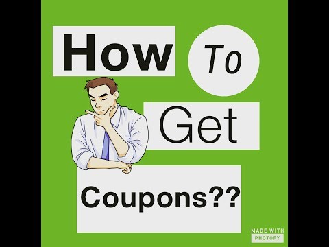 Learning to Coupon! How TO GET Coupons! For Beginners ❤