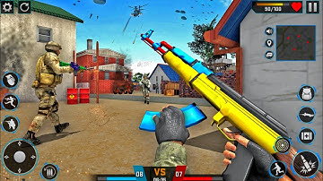 Fps commando Shooting games || Android gameplay video #commandogame 