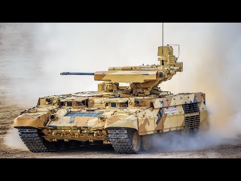 Incredible Firepower! Russian BMPT TERMINATOR in Action - BMPT Infantry Fighting Vehicle Live Fire