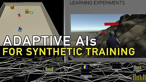 Adaptive AIs for Synthetic Training