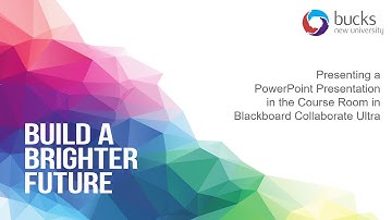 Quick Start Guide to Using Blackboard Collaborate