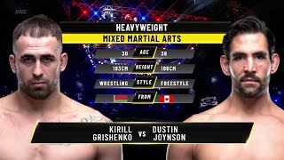 Kirill Grishenko vs. Dustin Joynson | ONE Championship Full Fight