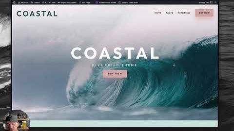 Coastal Divi Child Theme - Installation, Importing Demo Content and Layouts