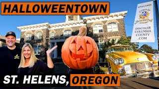 HALLOWEENTOWN FILMING LOCATION IN ST. HELENS, OREGON!  | Spirit of Halloween | #halloweentown