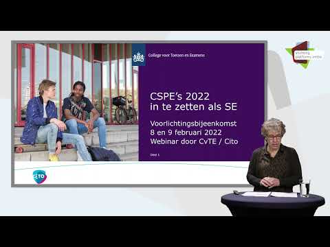 CSPE's 2022 in te zetten als SE