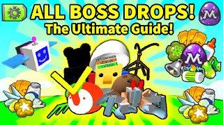 ✨ ALL BOSS MOB DROPS Bee Swarm Simulator! Defeating all Boss Mob Drops Chances 2023 Beesmas Update!
