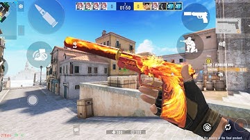 Alpha Ace Defuse Mode Gameplay #5 - CSGO Mobile Android/IOS - Online FPS Android Gameplay