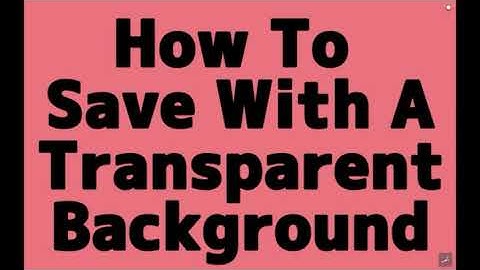 How To Save With A Transparent Background - Artflow Tutorial For Beginners