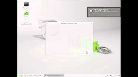 How to set up a VPN network with Linux mint 12