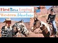 Loping for the FIRST TIME Western Riding Adventure! | This Esme