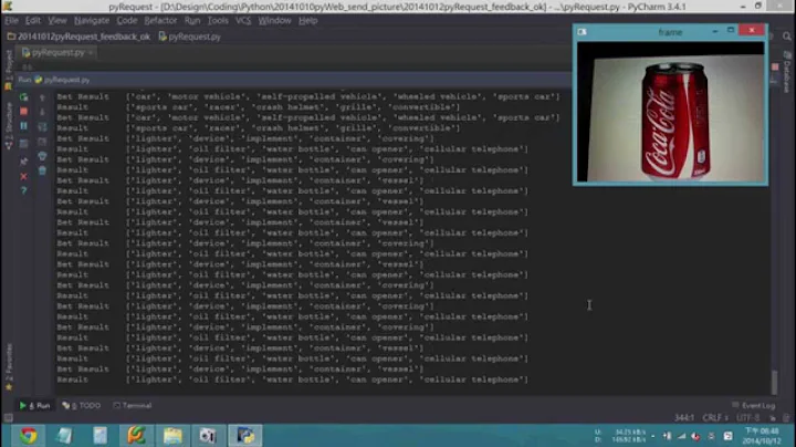 Image Classification using Caffe Library