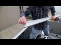 Riveting Traxstech Tracks on Crestliner Boat Riveting Traxstech Tracks on Crestliner Boat