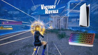 Ranked + Solo Victory PS5 on Keyboard and Mouse 😈 Gameplay (4K 120FPS)