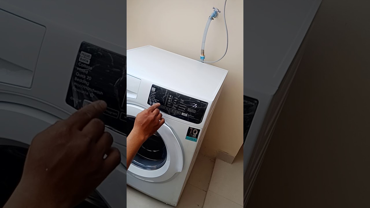 Menggunakan mesin cuci electrolux ultra eco 500