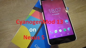 CyanogenMod 13 on Nexus 5