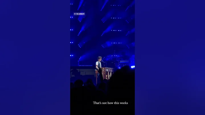 Charlie Puth performing “That’s Not How This Works” at Charlie The Live Experience in Minneapolis
