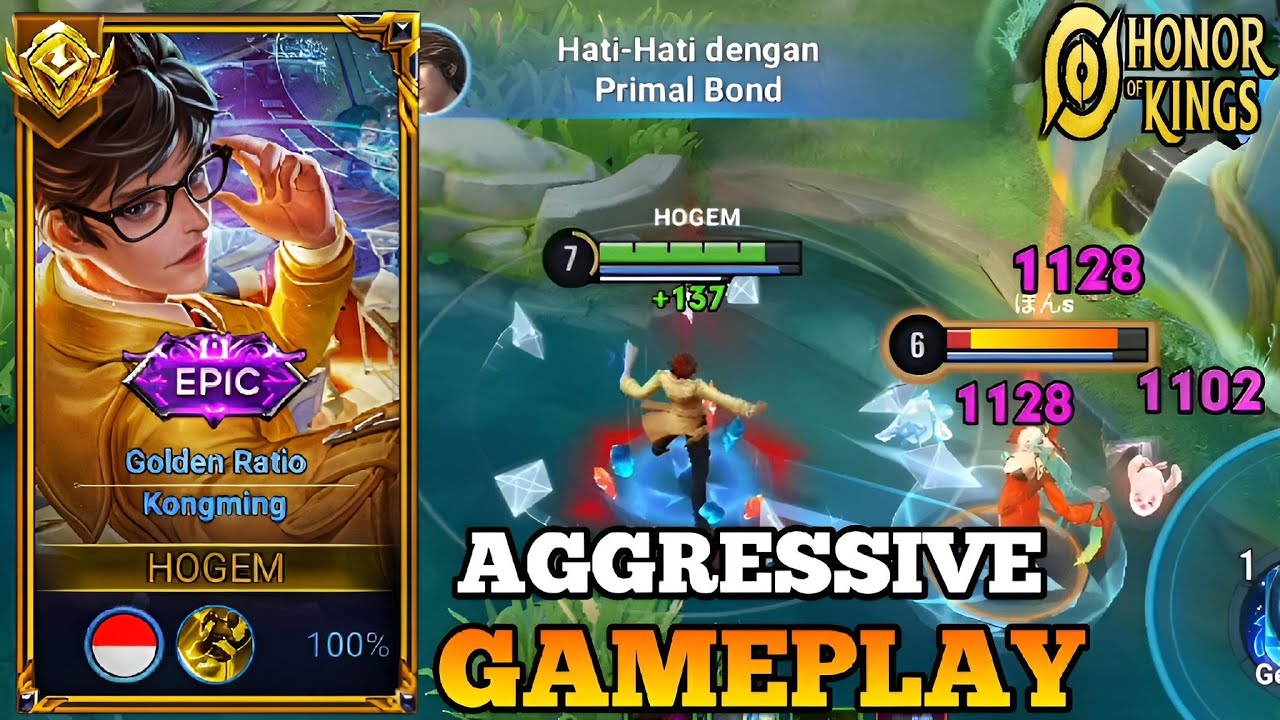 KONGMING TOP ASIA honor of king AGGRESSIVE GAMEPLAY RANK GRANDMASTER