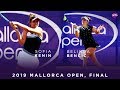 Sofia Kenin vs. Belinda Bencic | 2019 Mallorca Open Final | WTA Highlights