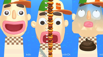 Sandwich Runner Game All Levels Walkthrough Gameplay iOS,Android New Update Max Level