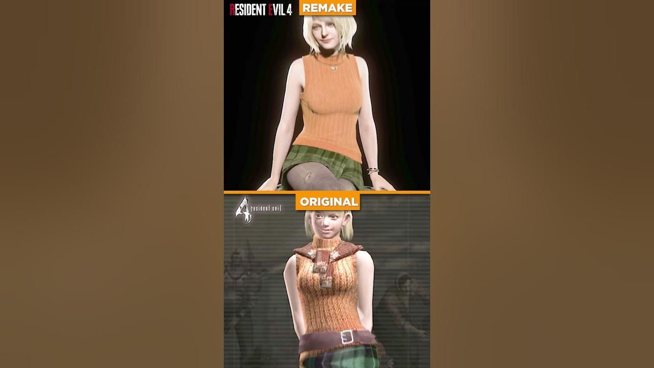 😮 Resident Evil 4: Original Ashley vs Remake Ashley | RE4 Graphics Comparison Series [Part 6]