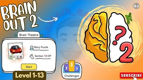 Brain Out 2 Brain Theatre Full Walkthrough #brainout2