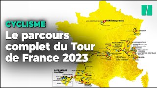 Tour de France 2023: le parcours complet